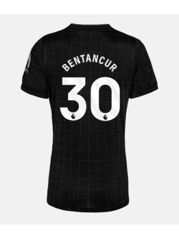 Billige Tottenham Hotspur Rodrigo Bentancur #30 Bortedrakt Dame 2025-26 Kortermet